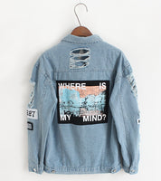 Vintage "Where Is My Mind" Denim Jacket