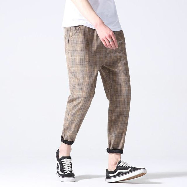 Retro Plaid Pants