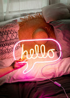 "Hello" Neon Light