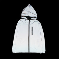 Reflective Zip Up Hoodie