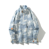 Trench Camo Windbreaker