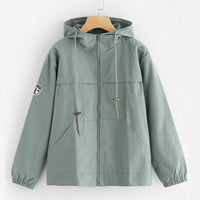 Zip Up Hooded Jacket