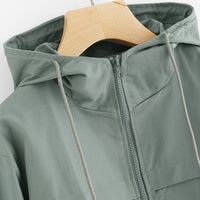 Zip Up Hooded Jacket