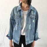 Slim Ripped Jean Jacket