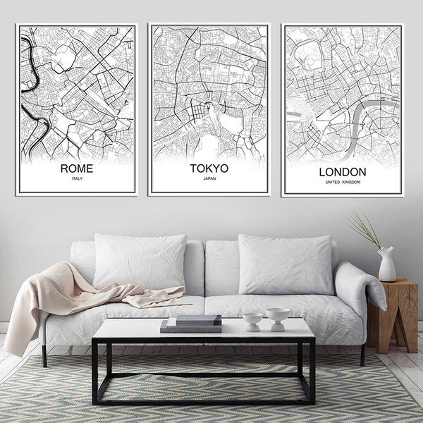 Retro City maps Over 30 City's