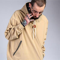 Tan Pullover Hoodie