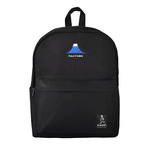 Fujiyama  Canvas Embroidery Backpack