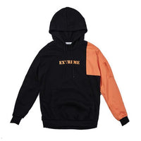 Patchwork Color Block Hoodie