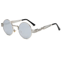 Steampunk Rounded Sunglasses