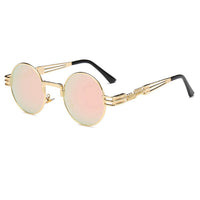 Steampunk Rounded Sunglasses