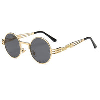 Steampunk Rounded Sunglasses