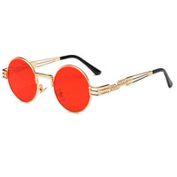 Steampunk Rounded Sunglasses