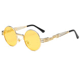 Steampunk Rounded Sunglasses