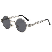 Steampunk Rounded Sunglasses