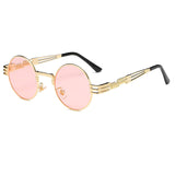 Steampunk Rounded Sunglasses