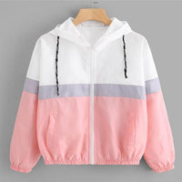 Color Block Multi-color Jacket