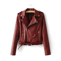 Slim Fit Leather Jacket