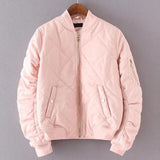 Quilting Bomber Jacket