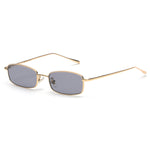 Rectangular Mirrored Sunglasses