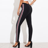 Side Striped Pencil Pants