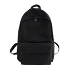 Solid Single Pouch Backpack