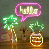 Pineapple Neon Light