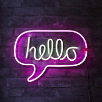 "Hello" Neon Light